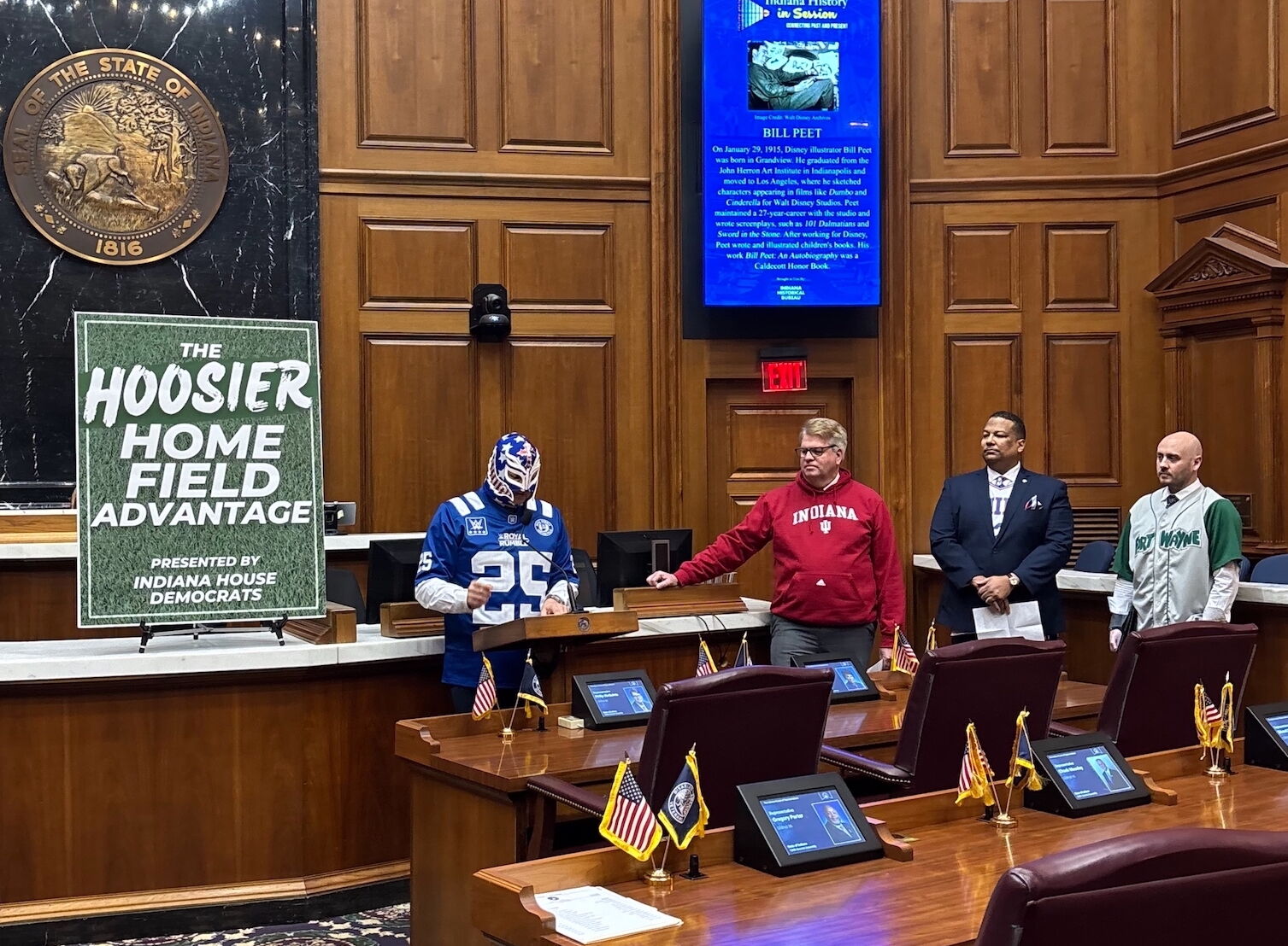 House Democrats attempt to wrestle some sports legislation into a hectic session